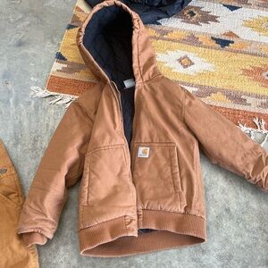 Carhartt Tan Hooded Jacket